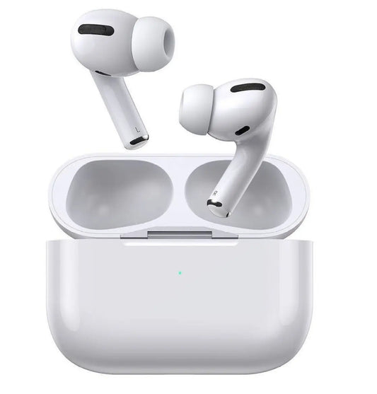 Airpods Air Pro 3rd Gen TWS (True Wireless Stereo) Bluetooth Earbuds Dual Earphones Headset (Connect With All Bluetooth Devices)